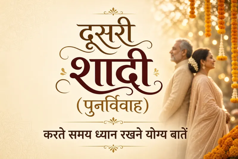 दूसरी शादी (पुनर्विवाह) करते समय ध्यान रखने योग्य बातें — कोरिश्ता ब्लॉग